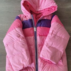 Hanna Anderson GIRL reversible Down Jacket